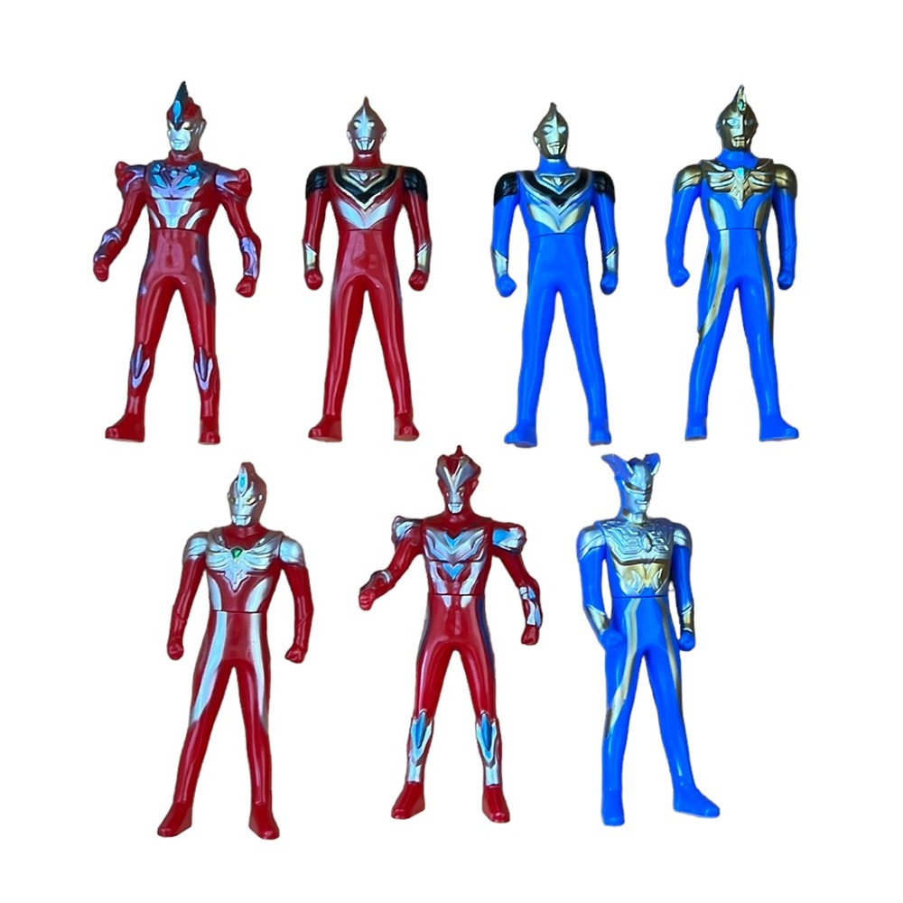 Ultra man 7 piece set